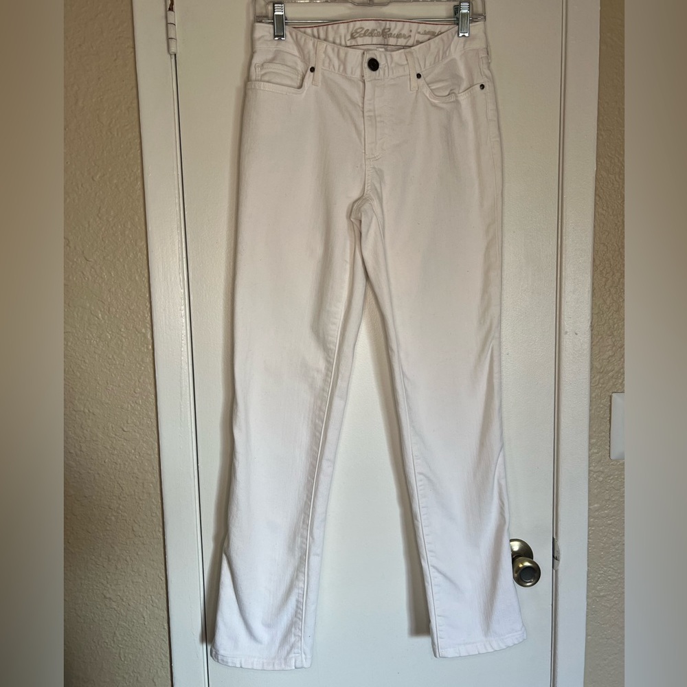 White Eddie Bauer Pants size 6